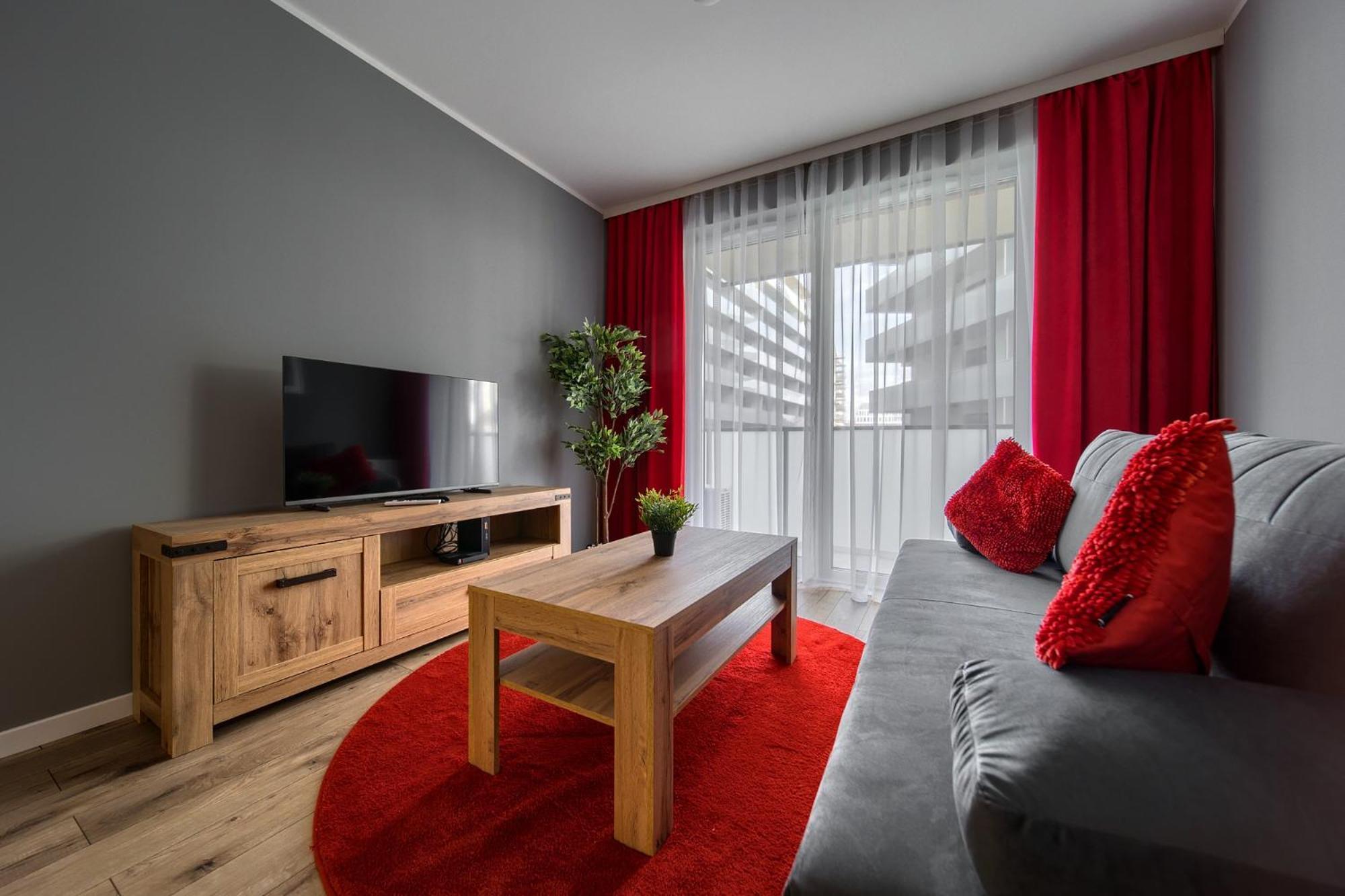Central Park Red Apartment Wroclaw Exterior photo